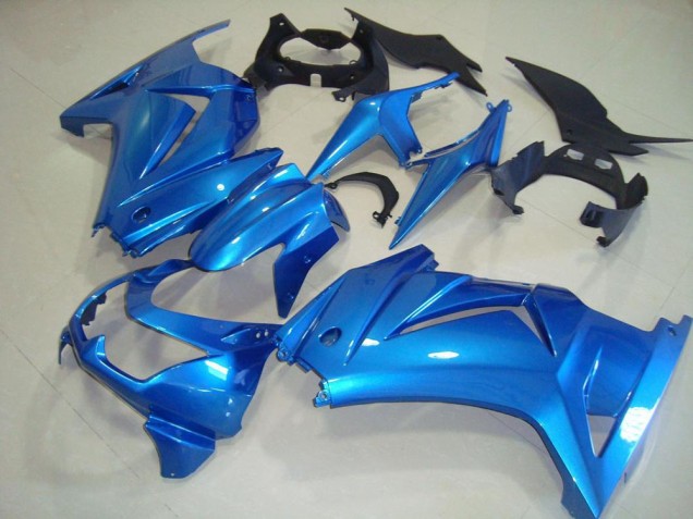 Estilo OEM Azul Carenado Moto Kawasaki ZX 250R 08-12 Estilo OEM Azul Carenado Moto Kawasaki ZX 250R 08-12
