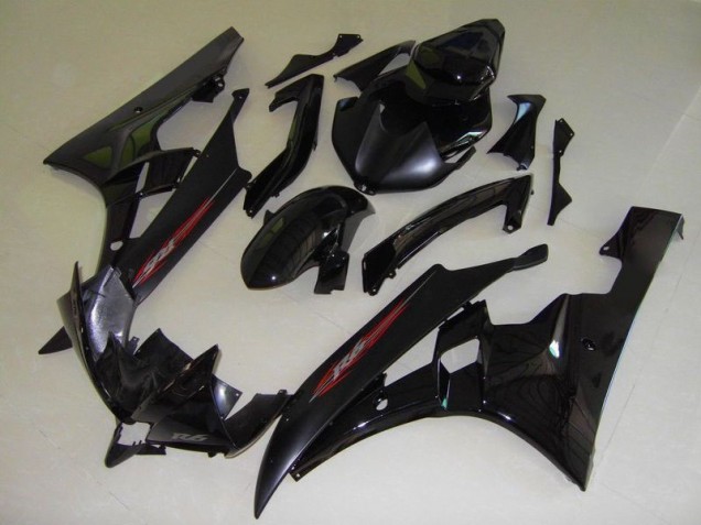 Estilo OEM Negro Carenado Moto Yamaha R6 06-07 Estilo OEM Negro Carenado Moto Yamaha R6 06-07