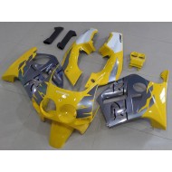 Gris Amarillo Carenado Moto Honda CBR 250 RR MC19 1988-1989