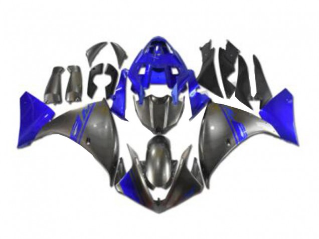 Gris Azul Carenado Moto Yamaha R1 09-11 Gris Azul Carenado Moto Yamaha R1 09-11