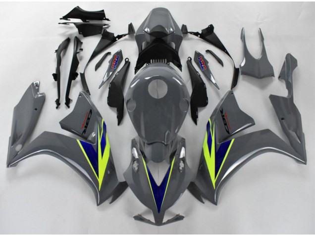 Gris Azul Verde Carenado Moto Honda CBR 1000 RR 12-16