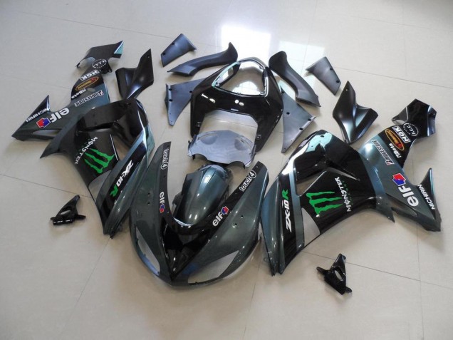 Gris Monster Carenado Moto Kawasaki ZX10R 06-07 Gris Monster Carenado Moto Kawasaki ZX10R 06-07