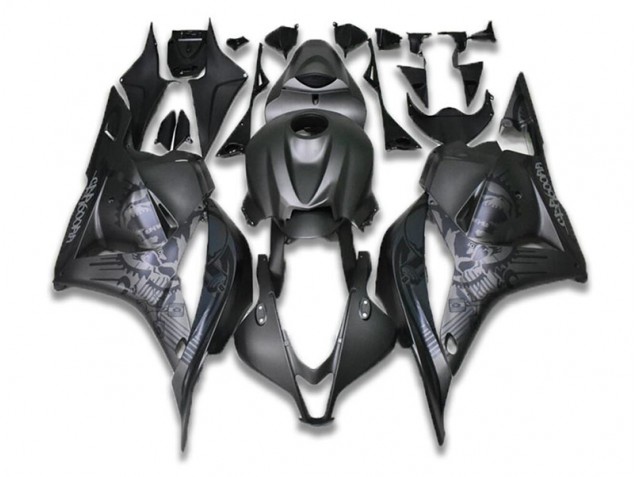 Gris Negro Carenado Moto Honda CBR 600 RR 09-12 Gris Negro Carenado Moto Honda CBR 600 RR 09-12