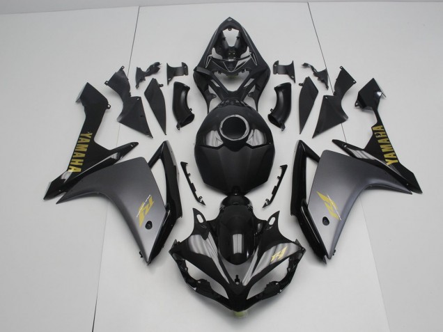 Gris Negro Carenado Moto Yamaha R1 07-08 Gris Negro Carenado Moto Yamaha R1 07-08
