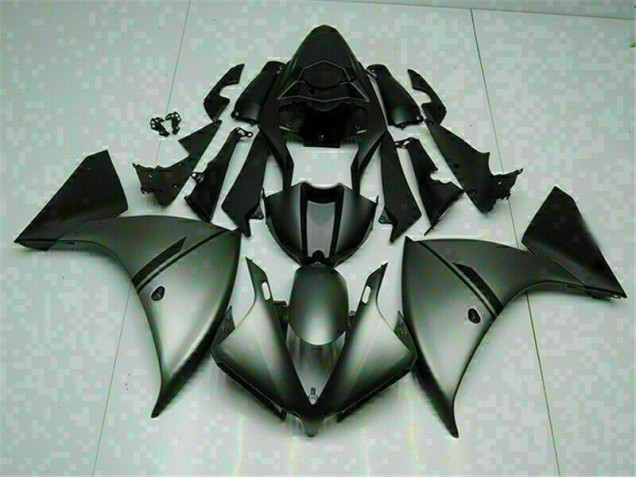 Gris Negro Carenado Moto Yamaha R1 12-14 Gris Negro Carenado Moto Yamaha R1 12-14