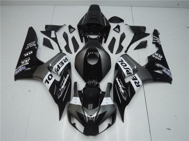 Gris Negro Repsol ABS Moto Plásticos Honda CBR 1000 RR 04-05 Gris Negro Repsol ABS Moto Plásticos Honda CBR 1000 RR 04-05