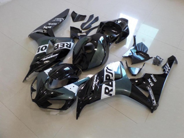 Gris Negro Repsol Carenado Moto Honda CBR 1000 RR 06-07 Gris Negro Repsol Carenado Moto Honda CBR 1000 RR 06-07