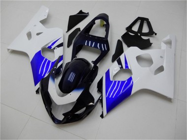 Compra Carenado Moto Suzuki GSXR 600/750 2004-2005 - Blanco Azul Negro