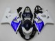 Compra Carenado Moto Suzuki GSXR 600/750 2004-2005 - Blanco Azul Negro