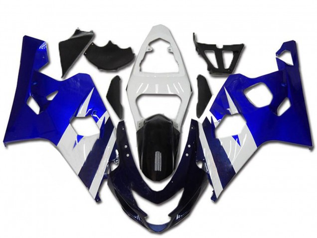 Compra Kits Carenado Moto Suzuki GSXR 600/750 2004-2005 - Blanco Azul Negro