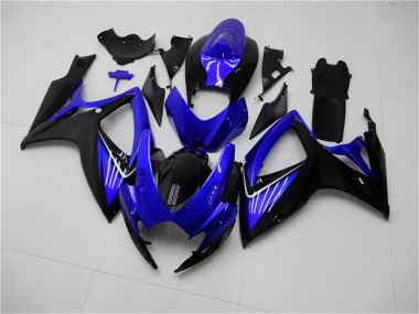 Compra Carenados Moto Suzuki GSXR 600/750 2006-2007 - Azul Negro Brillante