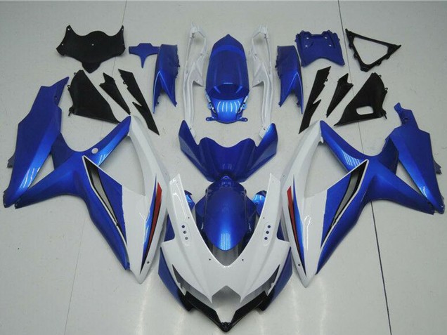 Compra Carenados Moto Suzuki GSXR 600/750 2008-2010 - Blanco Azul