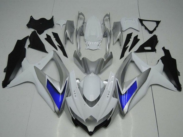 Compra Carenados Moto Suzuki GSXR 600/750 2008-2010 - Plata Blanco Azul Negro