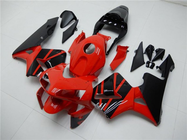 Compra Carenados Moto Honda CBR600RR 2003-2004 - Rojo Negro Brillante OEM Estilo