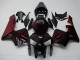 Compra Kits Carenado Moto Honda CBR600RR 2005-2006 - Negro Brillante Rojo Llama