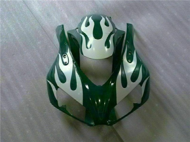 Compra Carenados Moto Honda CBR1000RR 2006-2007 - Blanco Verde Llama
