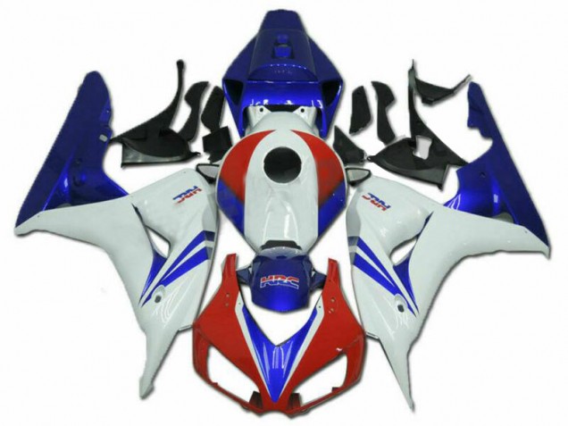 Compra Kits Carenado Moto Honda CBR1000RR 2006-2007 - Blanco Rojo Azul HRC
