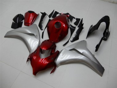 Compra Carenados Moto Honda CBR1000RR 2008-2011 - Plata Rojo Granate