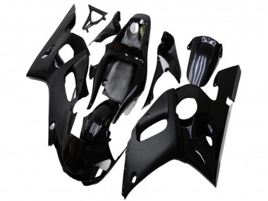 Compra Carenados Moto Yamaha YZF R6 1998-2002 - Negro Brillante Negro Mate
