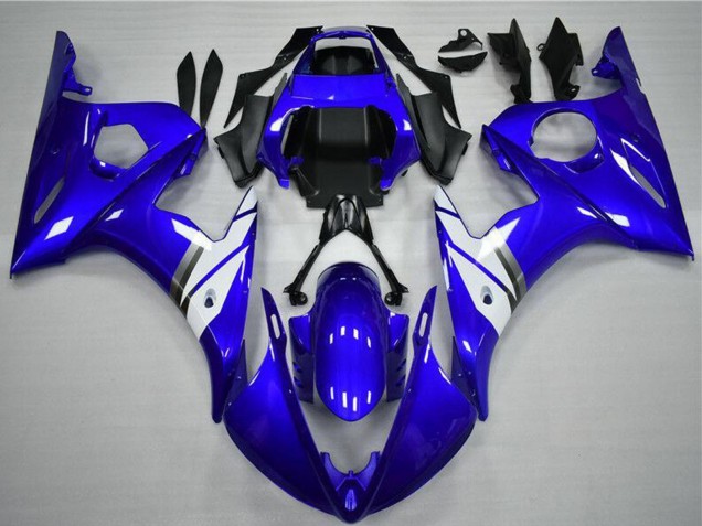 Compra Carenados Moto Yamaha YZF R6 2003-2004 - Azul Blanco