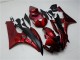 Compra Kits Carenado Moto Yamaha YZF R6 2006-2007 - Rojo Negro Mate