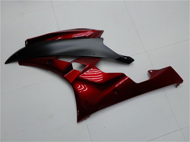 Compra Kits Carenado Moto Yamaha YZF R6 2006-2007 - Rojo Negro Mate