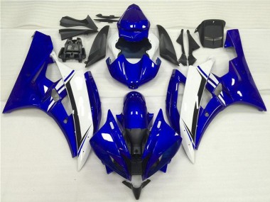 Compra Carenados Moto Yamaha YZF R6 2006-2007 - Azul Blanco Negro
