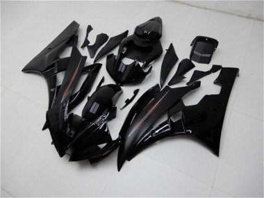 Compra Kits Carenado Moto Yamaha YZF R6 2006-2007 - Negro Brillante Negro Mate
