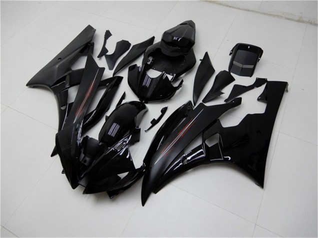 Compra Kits Carenado Moto Yamaha YZF R6 2006-2007 - Negro Brillante Negro Mate