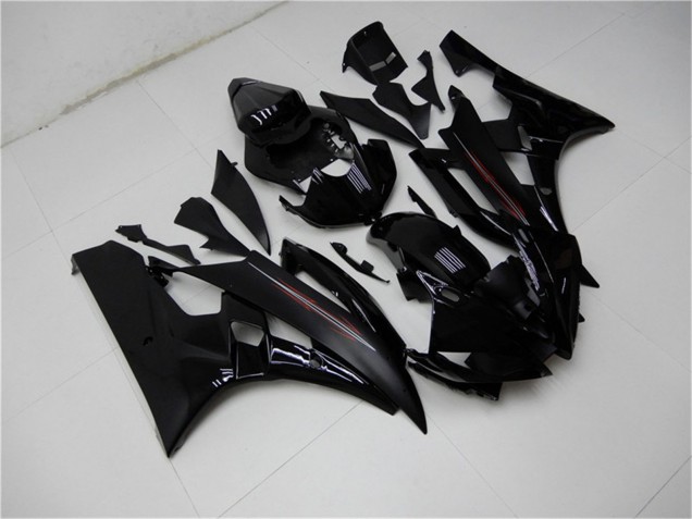 Compra Kits Carenado Moto Yamaha YZF R6 2006-2007 - Negro Brillante Negro Mate