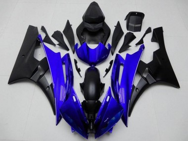 Compra Carenado Moto Yamaha YZF R6 2006-2007 - Azul Negro Mate