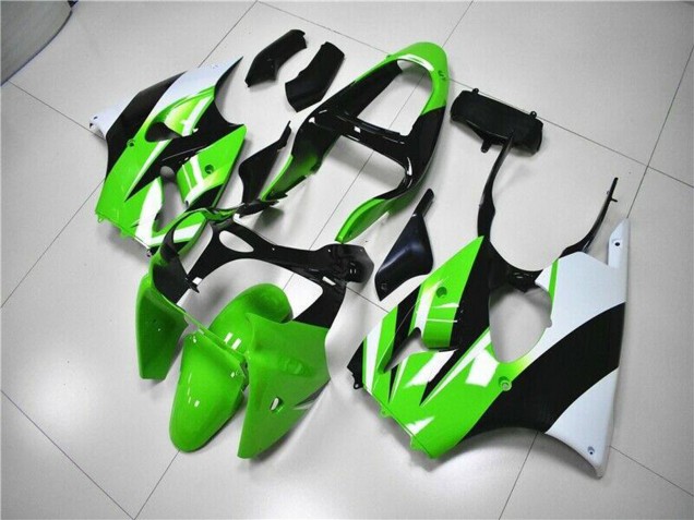 Compra Kits Carenado Moto Kawasaki ZX6R 2000-2002 - Verde Blanco Negro