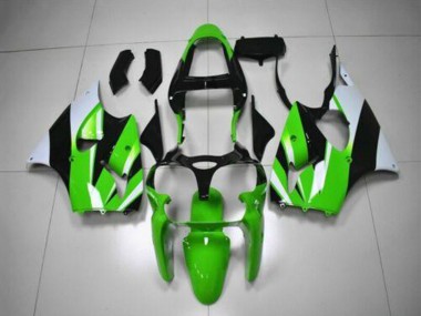 Compra Kits Carenado Moto Kawasaki ZX6R 2000-2002 - Verde Blanco Negro
