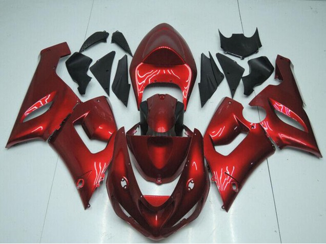 Compra Carenados Moto Kawasaki ZX6R 2005-2006 - Rojo Caramelo