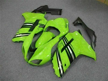 Compra Kits Carenado Moto Kawasaki ZX6R 2007-2008 - Verde Negro
