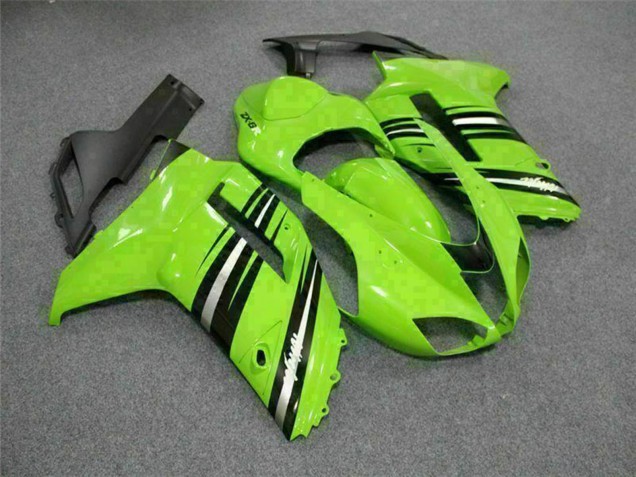 Compra Kits Carenado Moto Kawasaki ZX6R 2007-2008 - Verde Negro