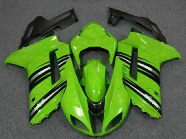 Compra Kits Carenado Moto Kawasaki ZX6R 2007-2008 - Verde Negro