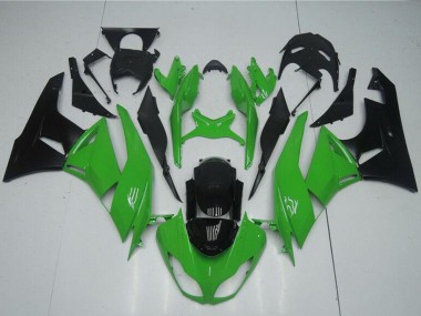 Compra Kits Carenado Moto Kawasaki ZX6R 2009-2012 - Verde Negro Brillante