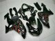 Compra Kits Carenado Moto Kawasaki ZX10R 2006-2007 - Negro Brillante Rojo Llama
