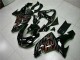 Compra Kits Carenado Moto Kawasaki ZX10R 2006-2007 - Negro Brillante Rojo Llama