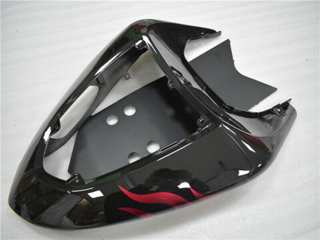 Compra Carenado Moto Kawasaki ZX10R 2006-2007 - Negro Brillante Rojo Llama