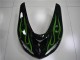 Compra Carenados Moto Kawasaki ZX10R 2006-2007 - Negro Brillante Verde Llama