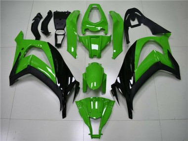 Compra Carenado Moto Kawasaki ZX10R 2011-2015 - Verde Negro Brillante