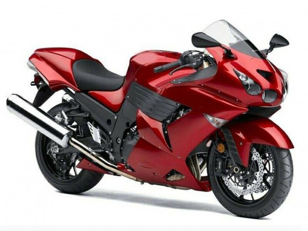 Compra Carenados Moto Kawasaki ZX14R ZZR1400 2006-2011 - Rojo