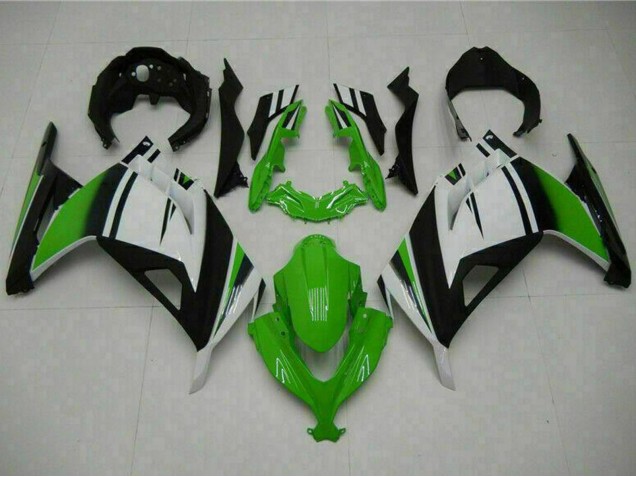 Compra Carenados Moto Kawasaki Ninja 300 EX300R 2013-2024 - Blanco Verde Negro