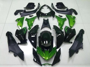Compra Carenado Moto Kawasaki Z800 2013-2018 - Verde Negro Brillante