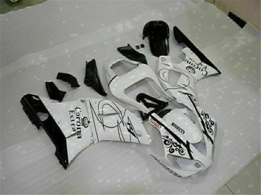 Compra Carenados Moto Yamaha YZF R1 2000-2001 - Blanco Negro Corona Extra