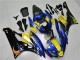 Compra Carenados Moto Yamaha YZF R6 2006-2007 - Azul Amarillo Negro Brillante Tiburón