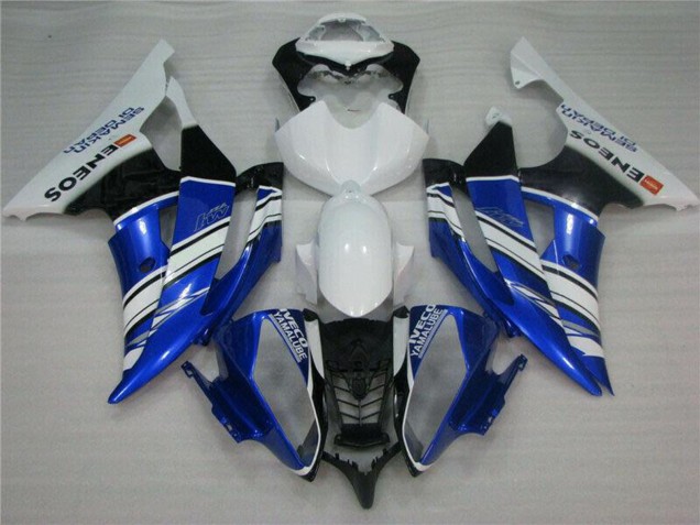 Compra Carenados Moto Yamaha YZF R6 2008-2016 - Blanco Azul Negro ENEOS Semakin Didepan