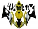 Compra Carenados Moto Yamaha YZF R6 2008-2016 - Amarillo Blanco Negro Brillante